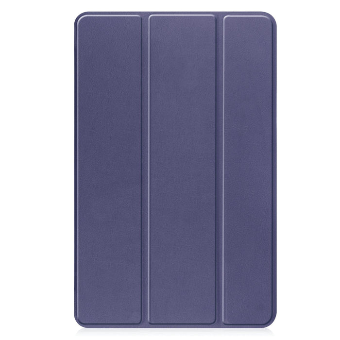 3-Fold Leather Tablet Case In Custer Pure Colour