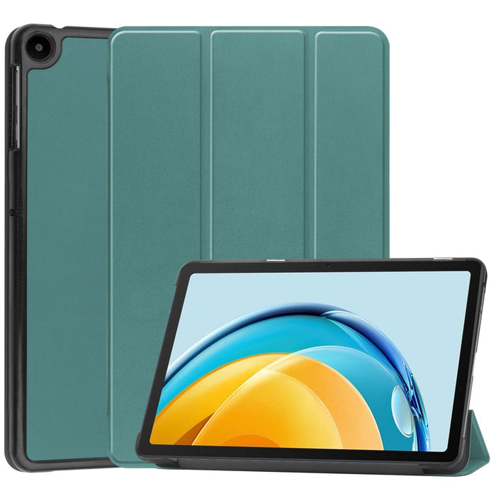 3-Fold Leather Tablet Case In Custer Pure Colour