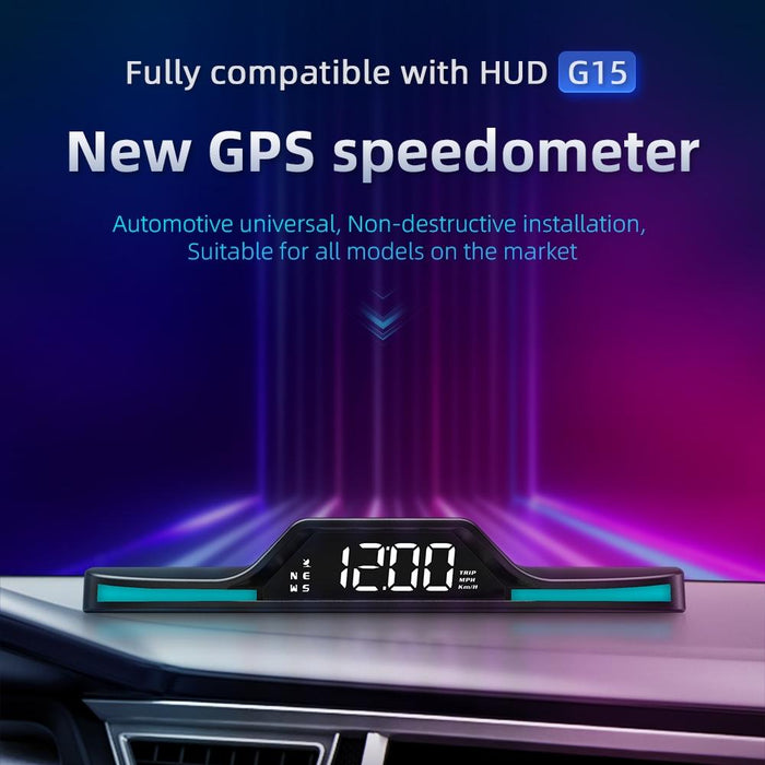 Hd Gps Head Up Display With Ambient Light