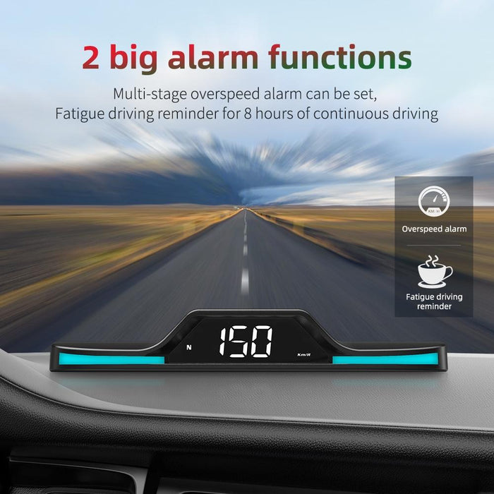 Hd Gps Head Up Display With Ambient Light