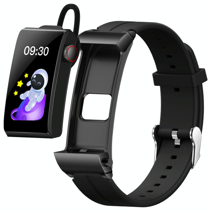 1.5 Inch Silicone Band Earphone For Waterproof Smart Watch Bluetooth Call
