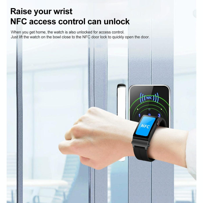 1.5 Inch Silicone Band Earphone For Waterproof Smart Watch Bluetooth Call