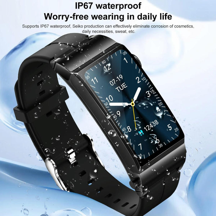 1.5 Inch Silicone Band Earphone For Waterproof Smart Watch Bluetooth Call