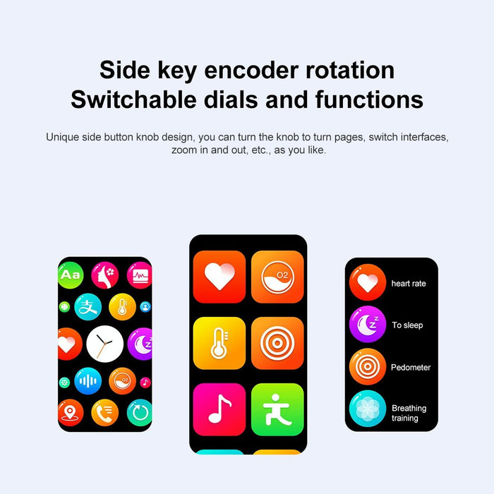 1.5 Inch Silicone Band Earphone For Waterproof Smart Watch Bluetooth Call