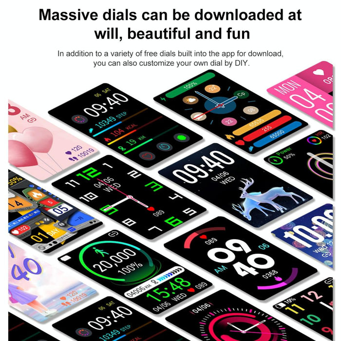 1.5 Inch Silicone Band Earphone For Waterproof Smart Watch Bluetooth Call