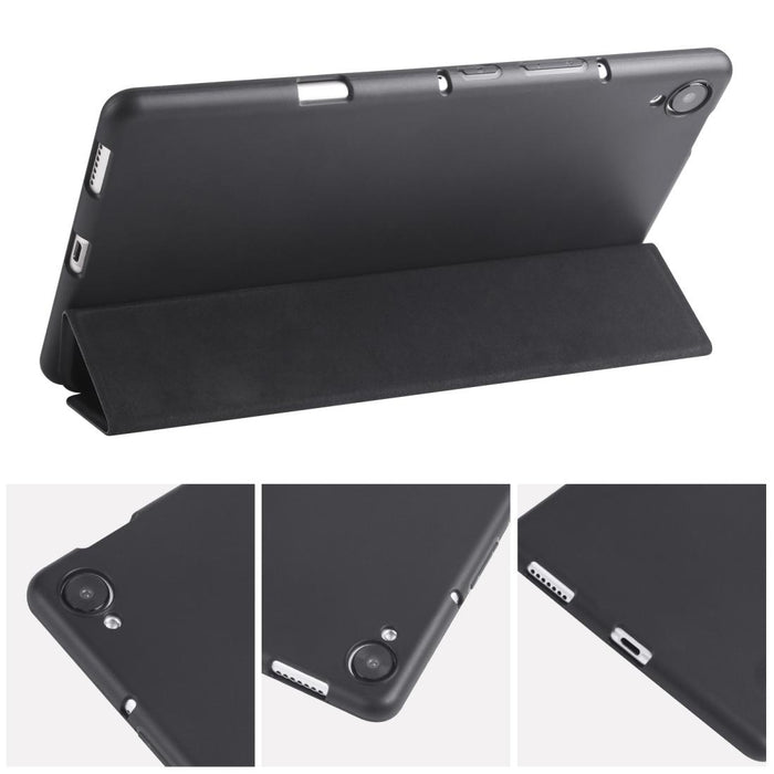 Horizontal Flip Pu Leather + Shockproof Tpu Case With Holder