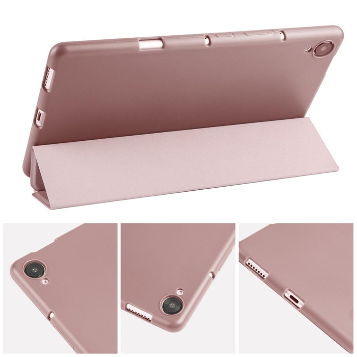 Horizontal Flip Pu Leather + Shockproof Tpu Case With Holder