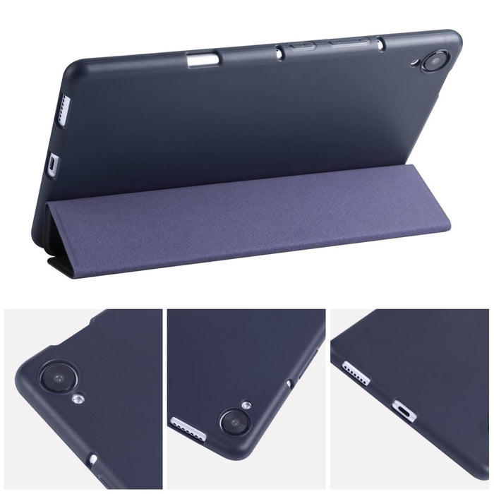 Horizontal Flip Pu Leather + Shockproof Tpu Case With Holder
