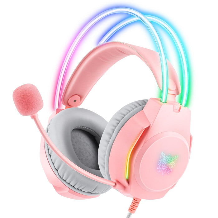 Rgb Wired Gaming Headset With Usb+3.5Mm