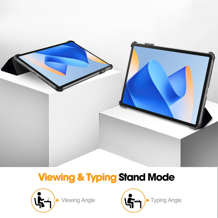 3-Fold Leather Tablet Case For Smart Devices