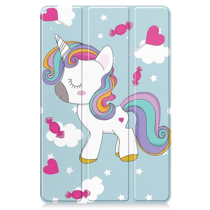 3-Fold Leather Tablet Case For Smart Devices