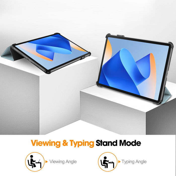 3-Fold Leather Tablet Case For Smart Devices