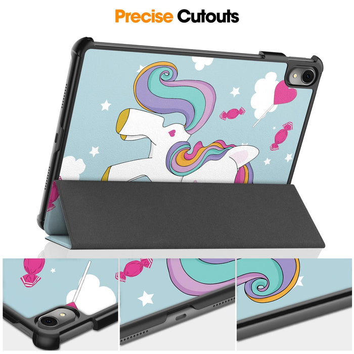 3-Fold Leather Tablet Case For Smart Devices