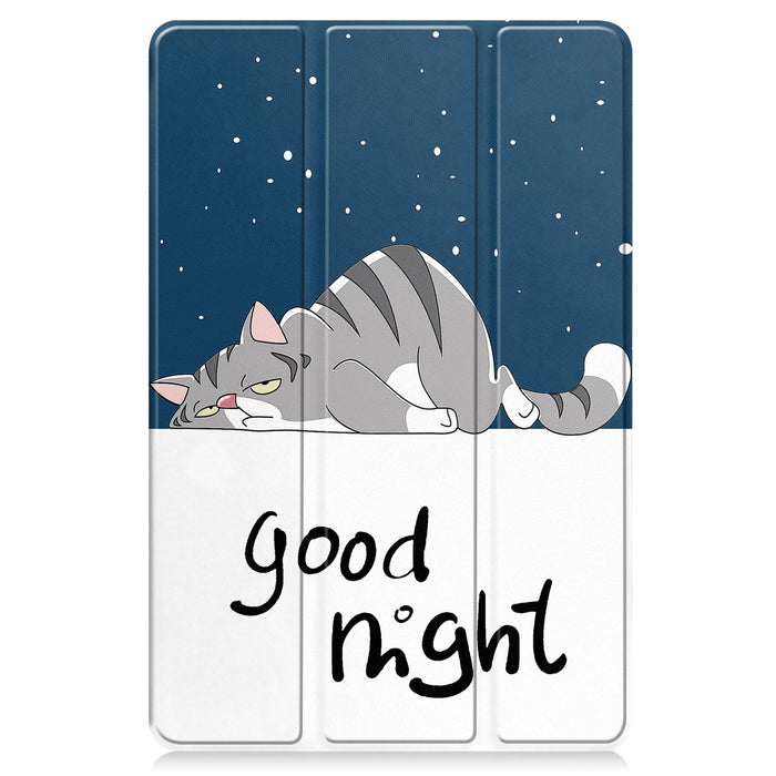 3-Fold Leather Tablet Case For Smart Devices