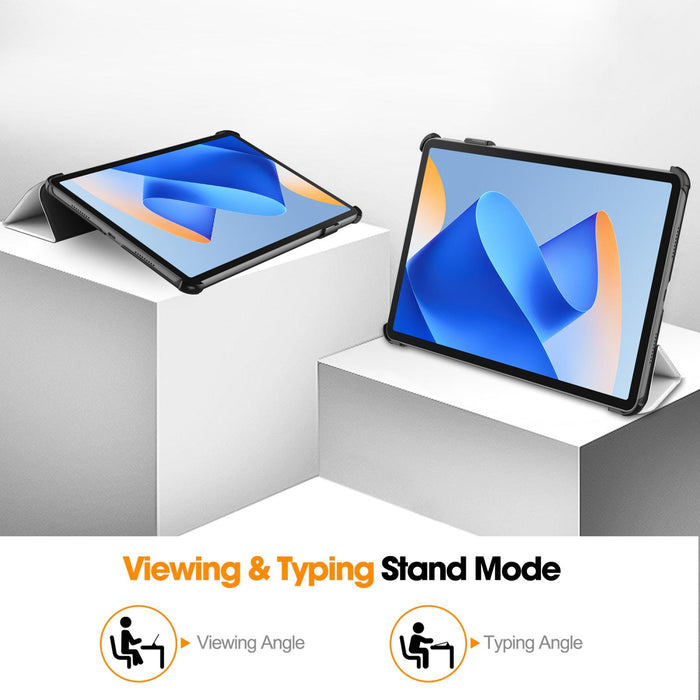 3-Fold Leather Tablet Case For Smart Devices