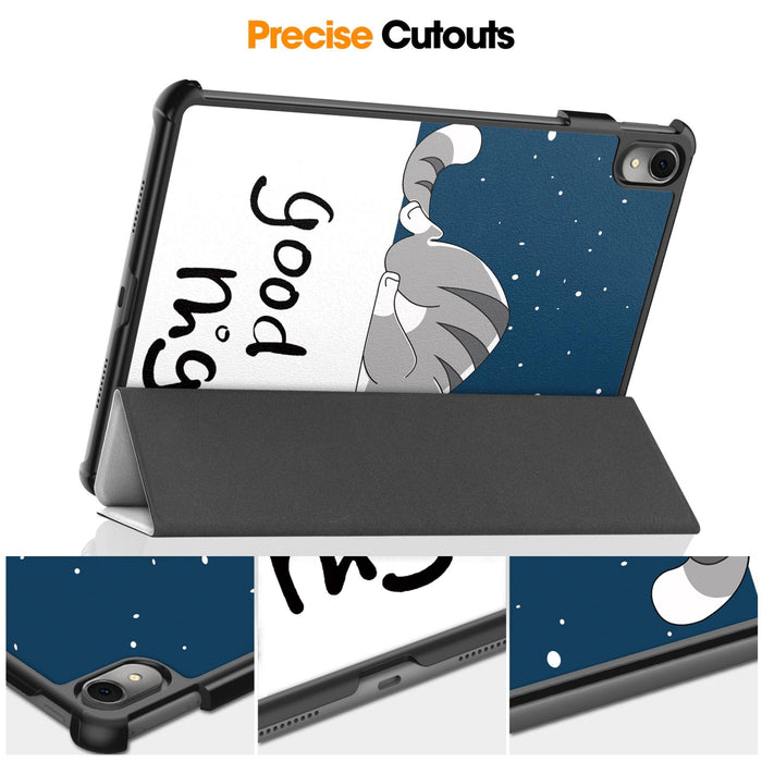 3-Fold Leather Tablet Case For Smart Devices