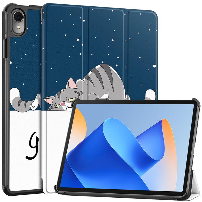 3-Fold Leather Tablet Case For Smart Devices