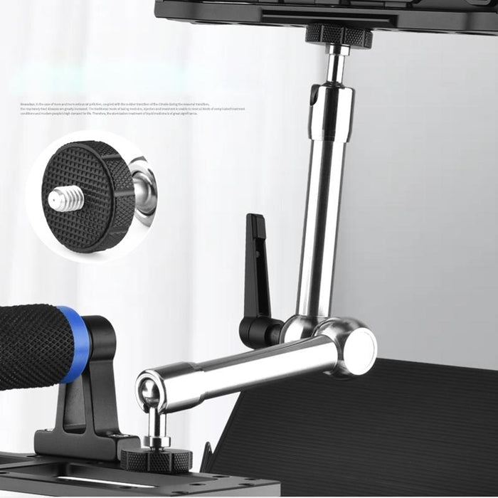 A78 Stainless Steel Adjustable Friction Articulating Magic Arm - 11 Inch