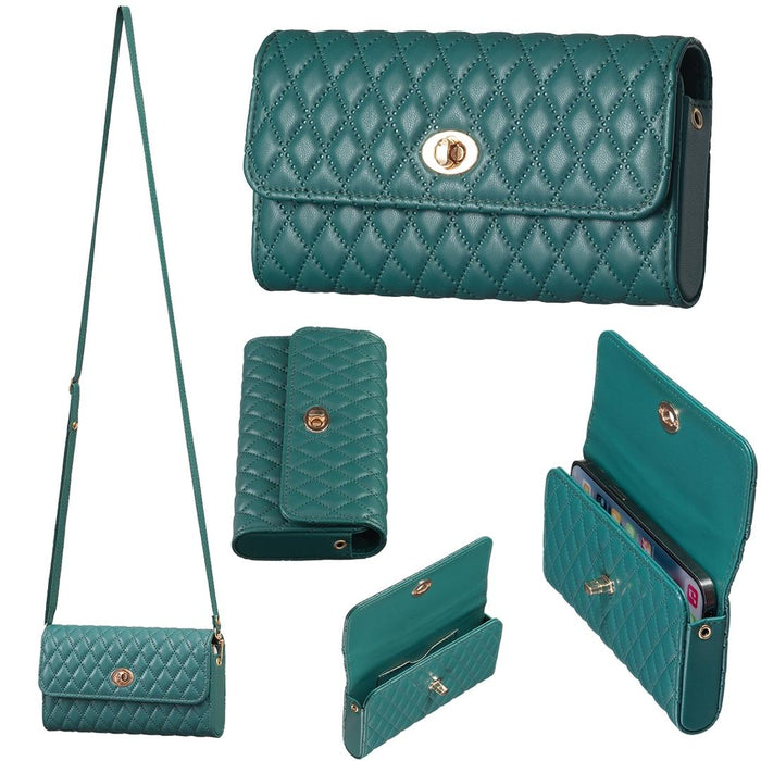 Horizontal Pu Crossbody Shoulder Bag