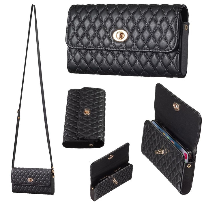 Horizontal Pu Crossbody Shoulder Bag