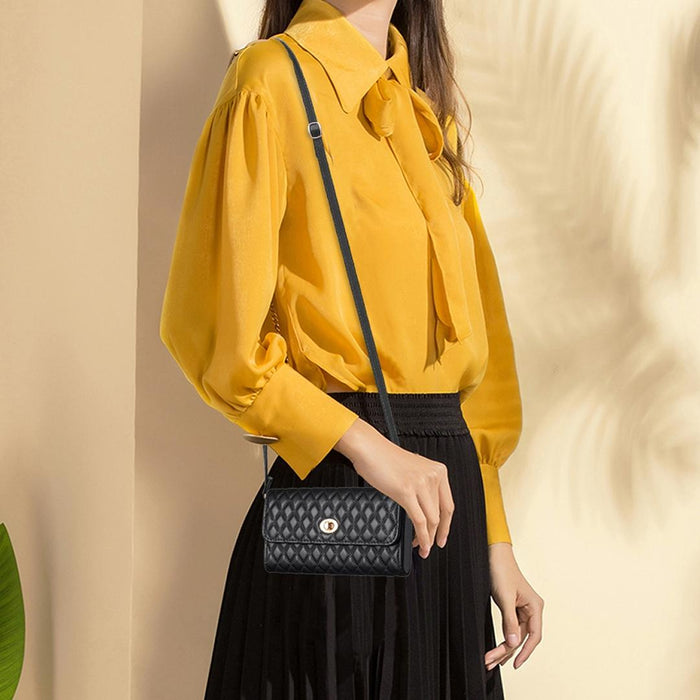 Horizontal Pu Crossbody Shoulder Bag