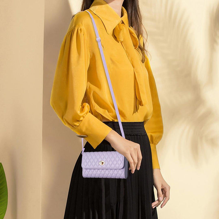 Horizontal Pu Crossbody Shoulder Bag