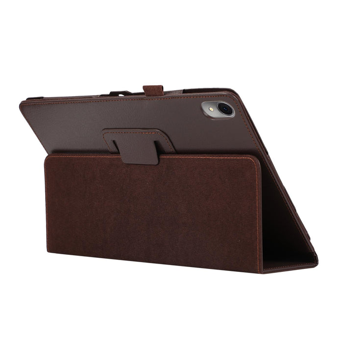 Litchi Leather Tablet Case With Holder