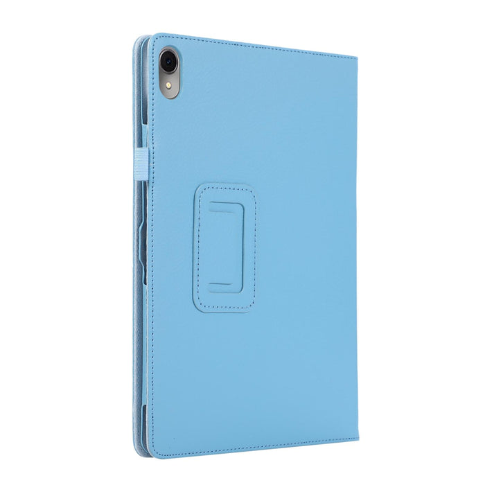 Litchi Leather Tablet Case With Holder