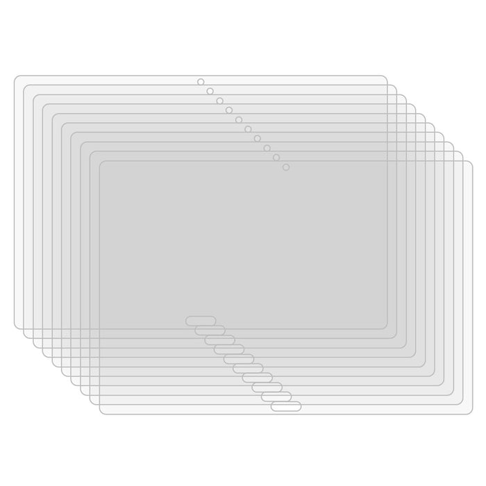 25 Pcs For Lenovo Tab P10 X705M 9H 0.3Mm Explosion-Proof Tempered Glass Film