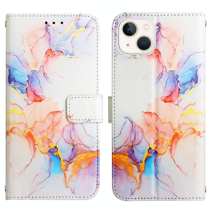 Marble Flip Leather Phone Case