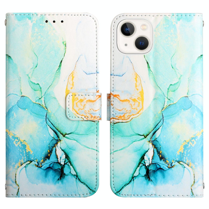 Marble Flip Leather Phone Case
