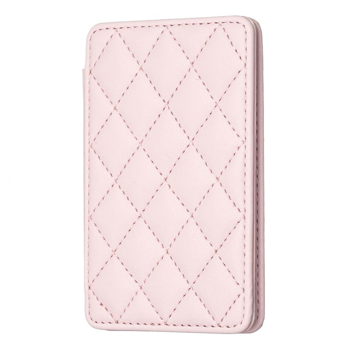 Rhombus Pattern Card Bag Back Sticker For Mobile Phones