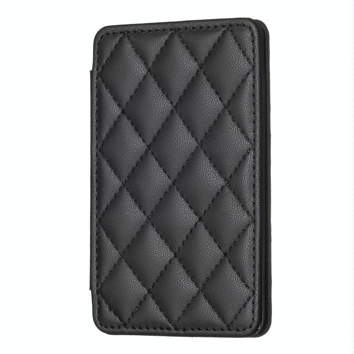 Rhombus Pattern Card Bag Back Sticker For Mobile Phones