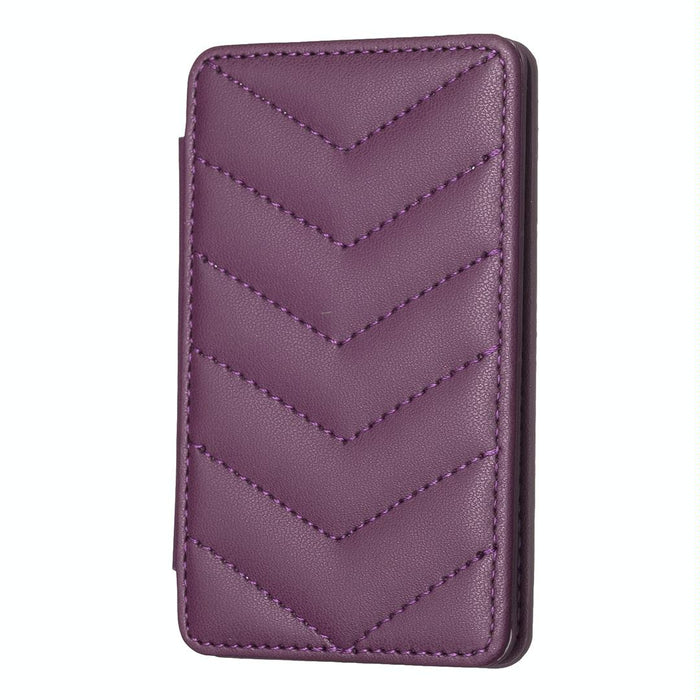 Wave Pattern Card Bag Back Sticker For Mobile Phones