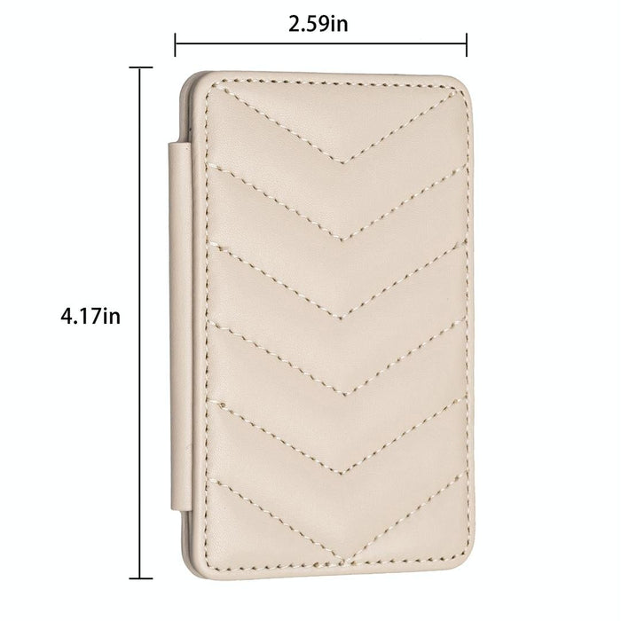 Wave Pattern Card Bag Back Sticker For Mobile Phones
