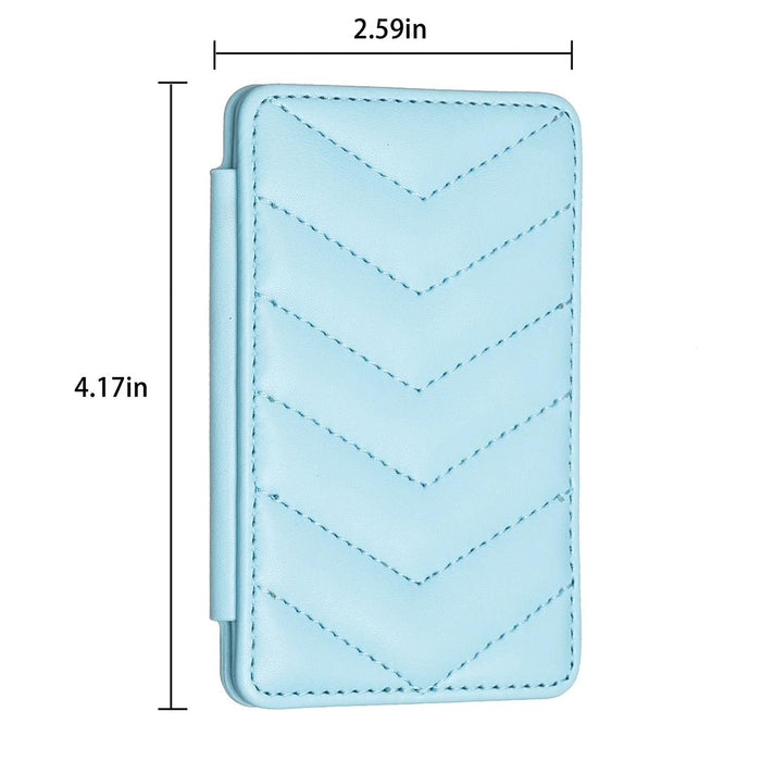 Wave Pattern Card Bag Back Sticker For Mobile Phones