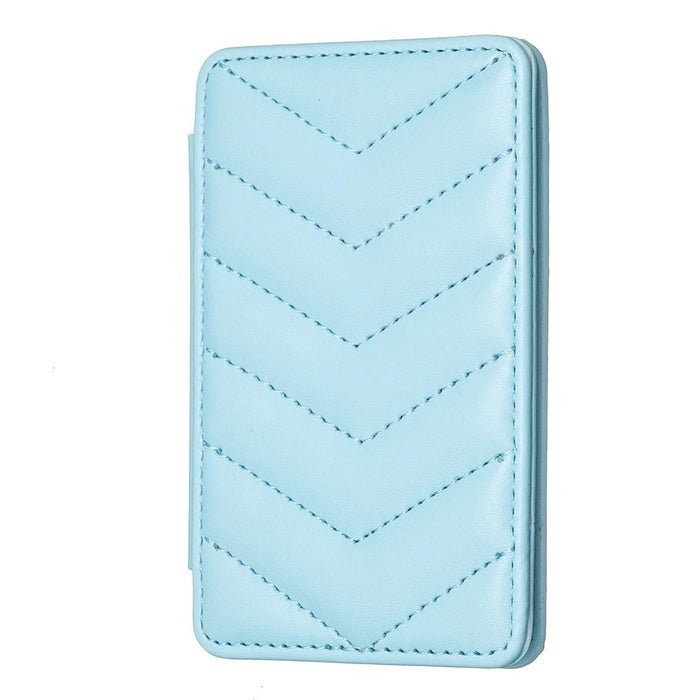 Wave Pattern Card Bag Back Sticker For Mobile Phones