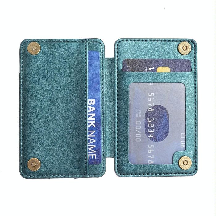 Wave Pattern Card Bag Back Sticker For Mobile Phones