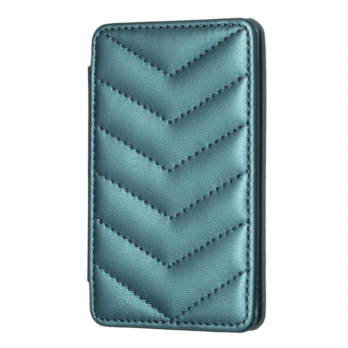 Wave Pattern Card Bag Back Sticker For Mobile Phones