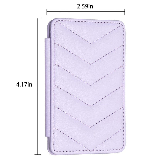 Wave Pattern Card Bag Back Sticker For Mobile Phones