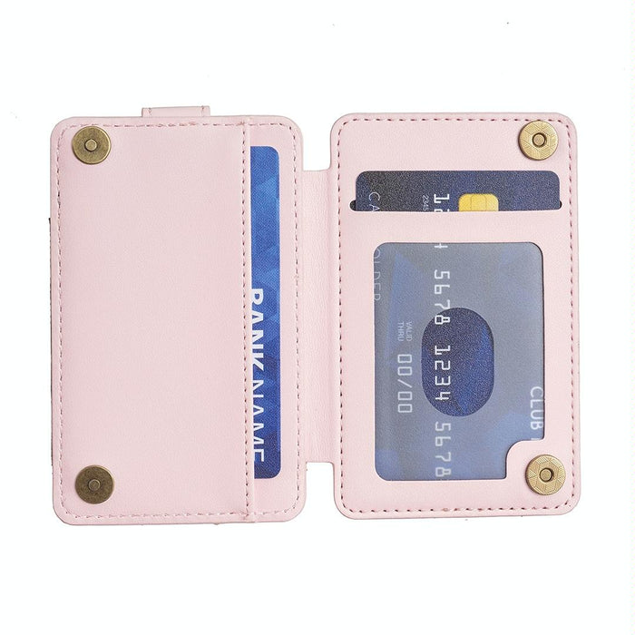 Metal Ring Card Bag Sticker For Mobile Phones