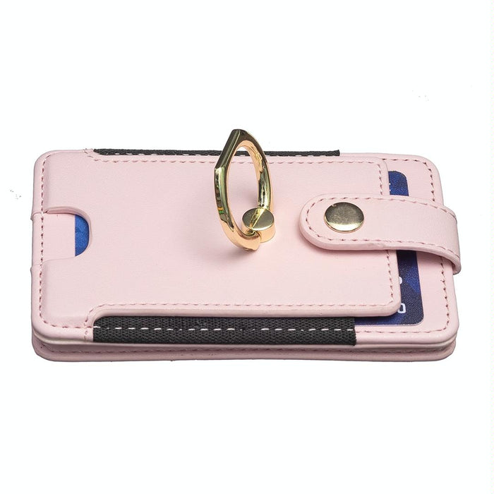 Metal Ring Card Bag Sticker For Mobile Phones