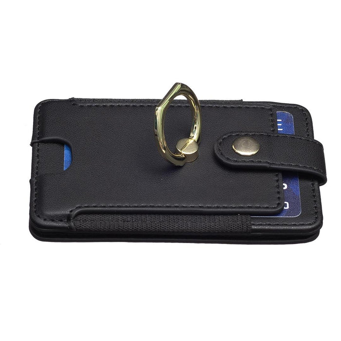 Metal Ring Card Bag Sticker For Mobile Phones