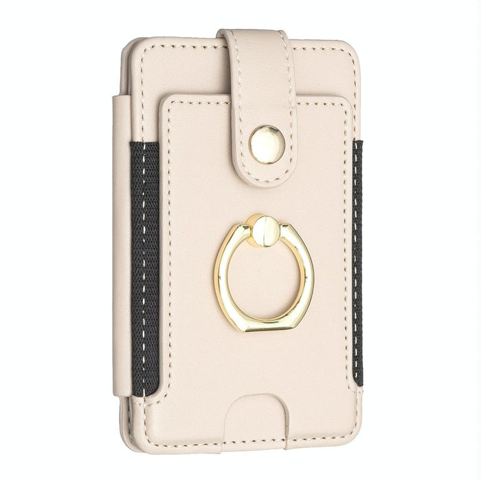 Metal Ring Card Bag Sticker For Mobile Phones