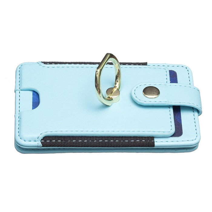 Metal Ring Card Bag Sticker For Mobile Phones