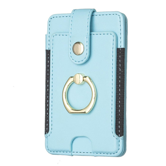 Metal Ring Card Bag Sticker For Mobile Phones