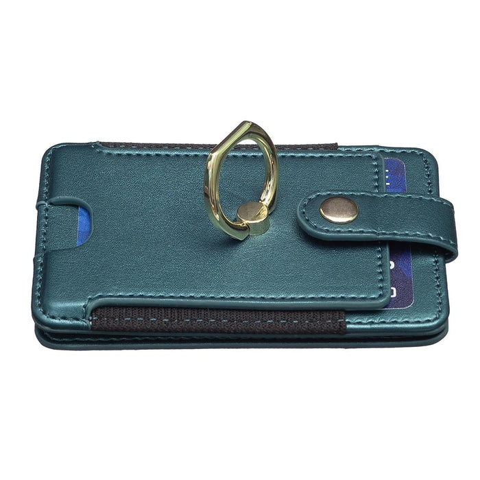 Metal Ring Card Bag Sticker For Mobile Phones