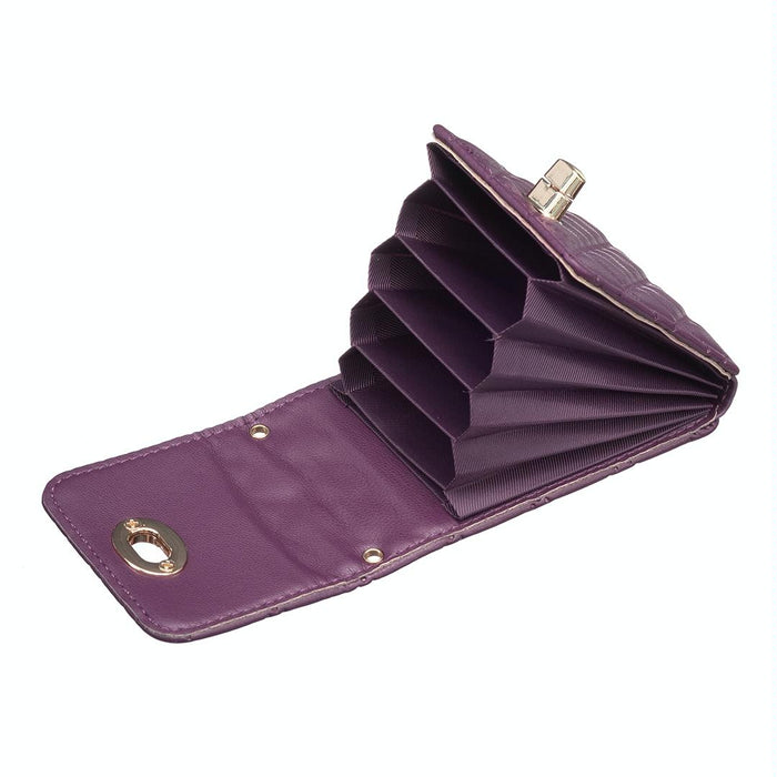Vertical Card Bag With Metal Buckle For Mobile Phones