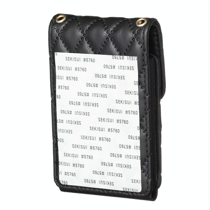 Vertical Card Bag With Metal Buckle For Mobile Phones