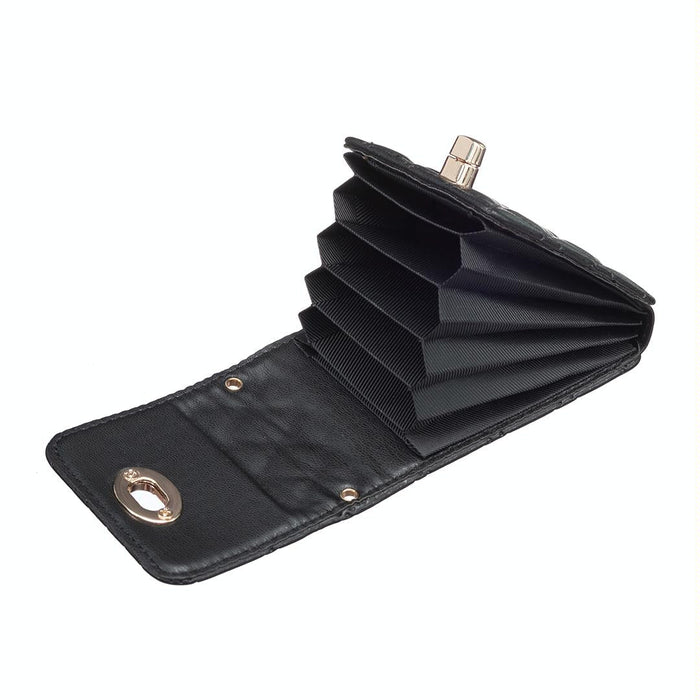 Vertical Card Bag With Metal Buckle For Mobile Phones